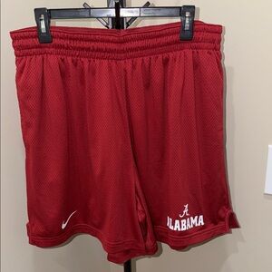 Nike Crimson Alabama Mesh Athletic Shorts